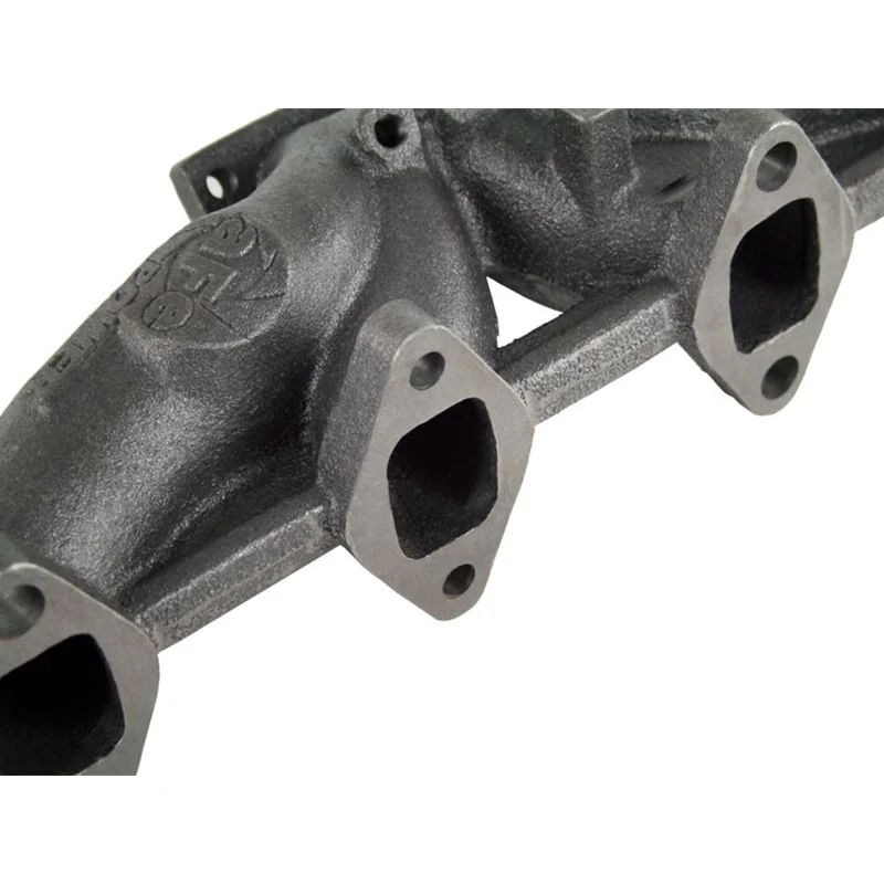 AFE 46-40044-1 BladeRunner Ported Ductile Iron Exhaust Manifold 94-98 Dodge 5.9L Cummins - Image 3