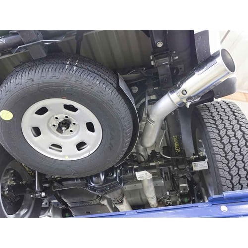 AFE Large Bore-HD 3.5" Stainless Exhaust with Polished Tip 16-22 GM 2.8L Colorado - Image 8