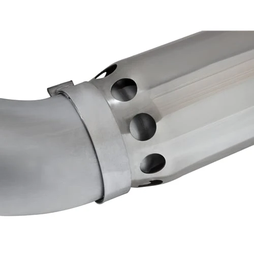 AFE Large Bore HD 5" Stainless Exhaust w/ Polished Tip 16-19 Nissan Titan XD 5.0L Cummins - Image 5