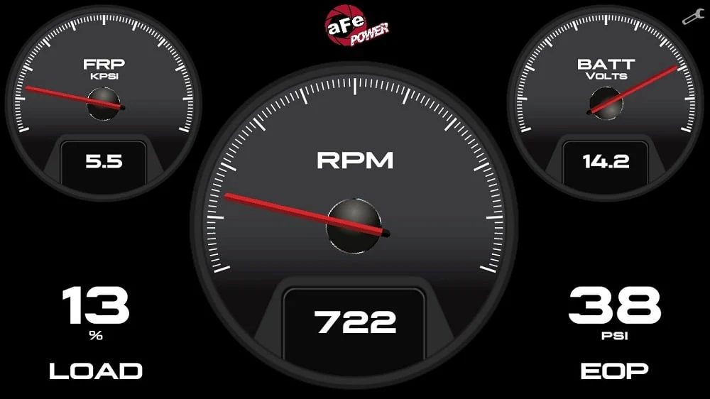 AFE 77-91001 AGD Advanced 5.5" Gauge Display Monitor 08-23 Ram/Ford/GM Diesel Trucks - Image 5