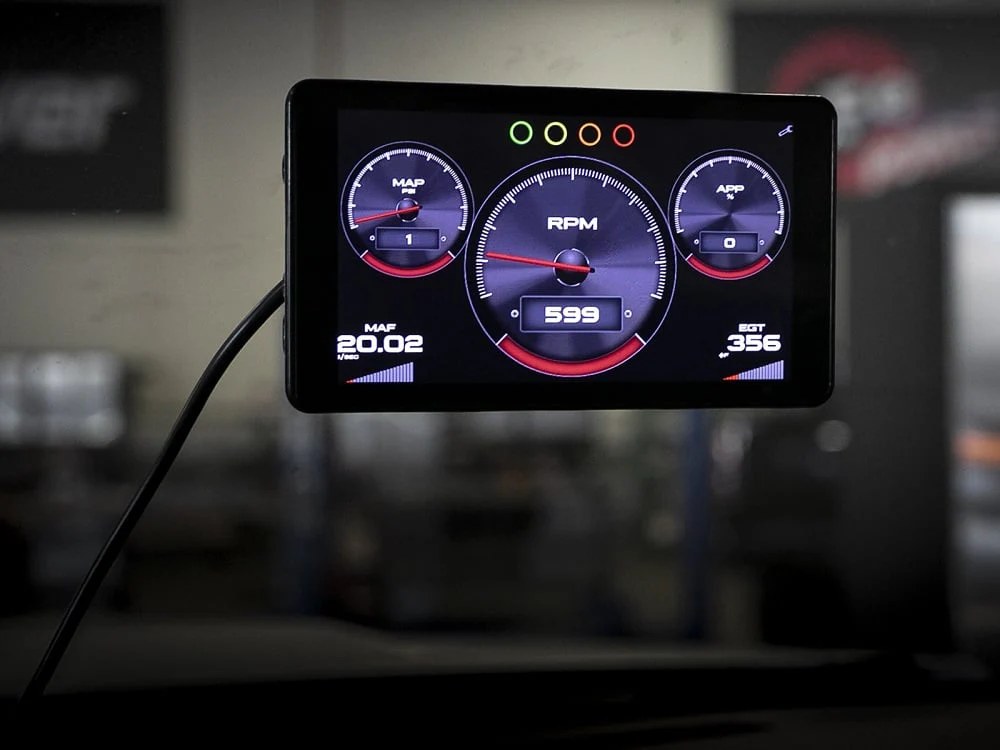 AFE 77-91001 AGD Advanced 5.5" Gauge Display Monitor 08-23 Ram/Ford/GM Diesel Trucks - Image 8