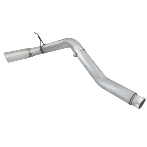 AFE ATLAS 5" Aluminized Exhaust w/ Polished Tip 16-19 Nissan Titan XD 5.0L Cummins - Image 3