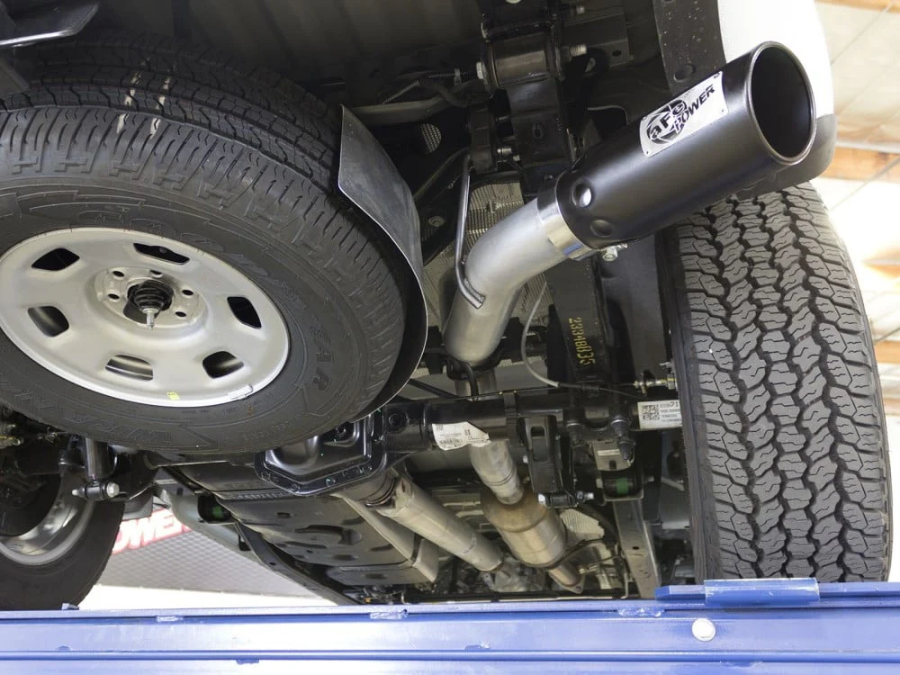AFE ATLAS 3.5" Aluminized DPF-Back Exhaust System 16-22 Colorado 2.8L Duramax - Image 4