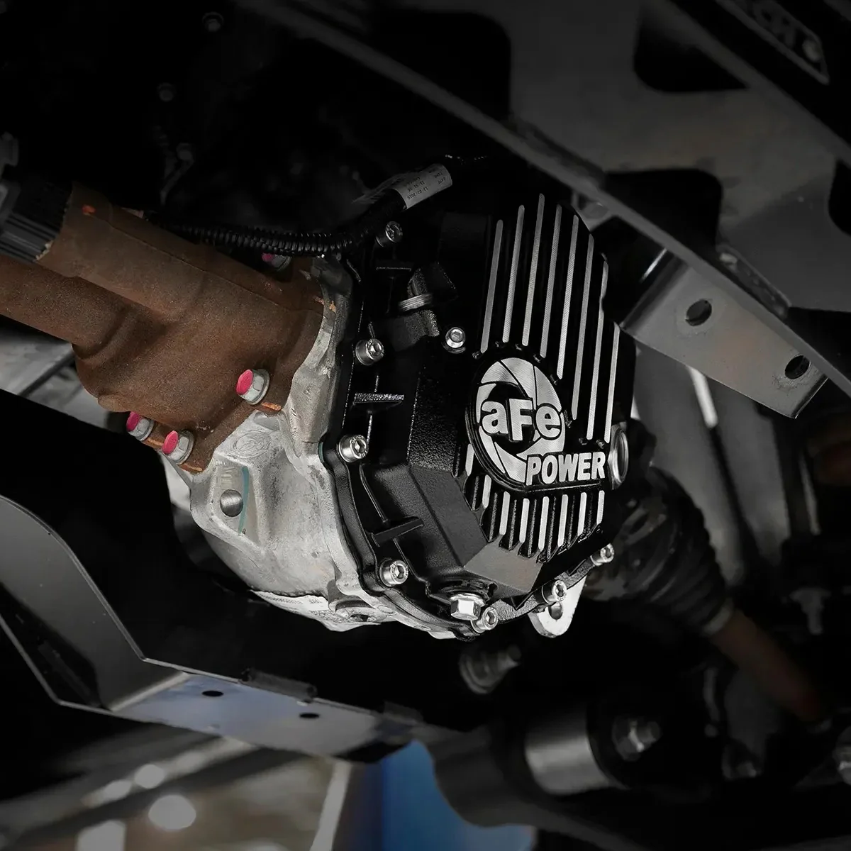 AFE Front And Rear Differential Cover With Oil 20-25 GM 2500HD/3500HD 4WD - Image 2
