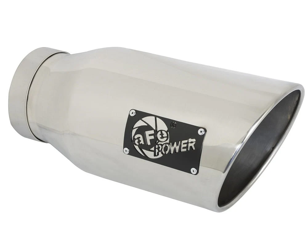 AFE LargeBore-HD 5" Stainless DPF Back Exhaust 19-25 Ram 6.7L Cummins MC/CC Short Bed - Image 3