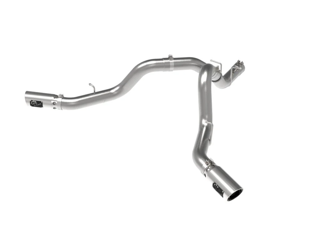 AFE Large Bore-HD 4" 409 Stainless Steel DPF-Back Exhaust System 20-25 GM 6.6L Duramax - Image 3