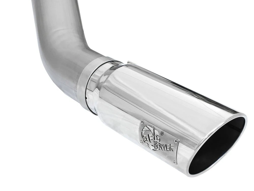 AFE Large Bore-HD 5" 409 Stainless Steel DPF-Back Exhaust 13-18 Ram 6.7L Cummins - Image 2