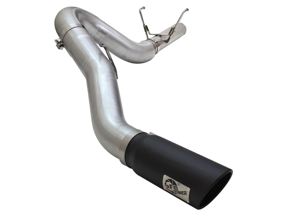 AFE Large Bore-HD 5" 409 Stainless Steel DPF-Back Exhaust 13-18 Ram 6.7L Cummins - Image 3