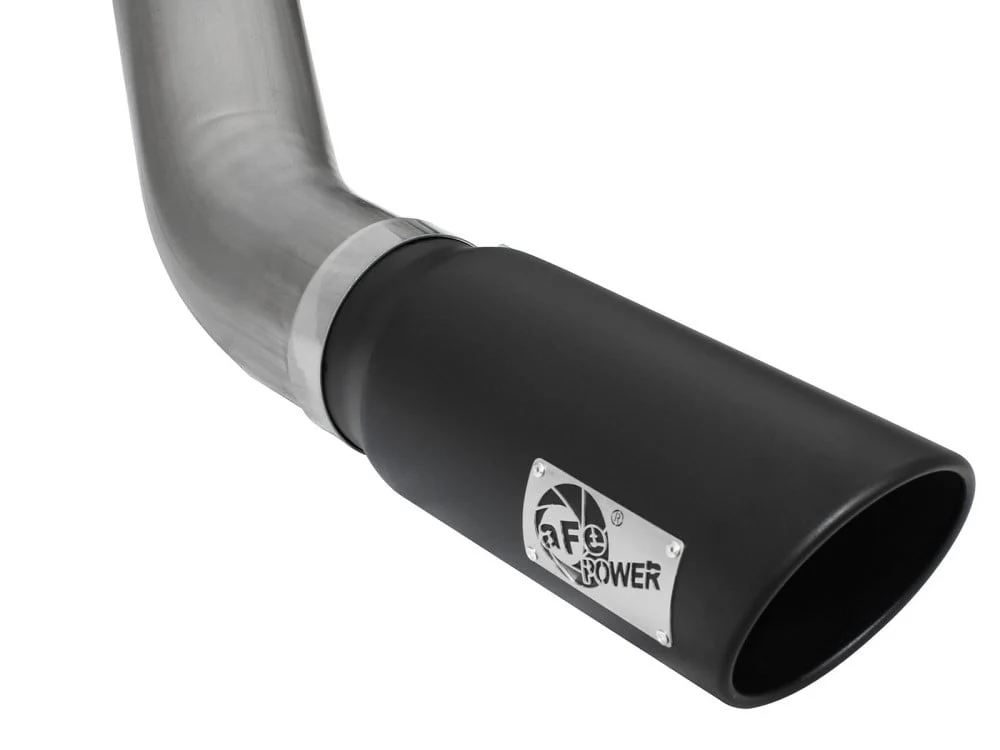 AFE Large Bore-HD 5" 409 Stainless Steel DPF-Back Exhaust 13-18 Ram 6.7L Cummins - Image 4