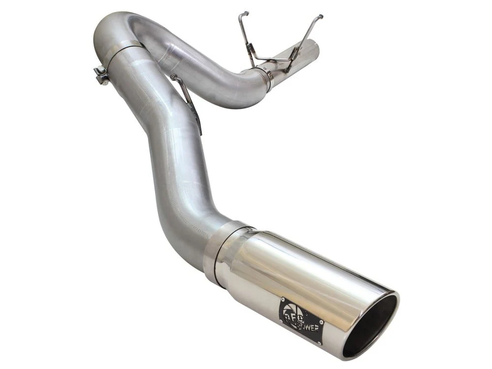 AFE Large Bore-HD 5" 409 Stainless Steel DPF-Back Exhaust 13-18 Ram 6.7L Cummins - Image 6