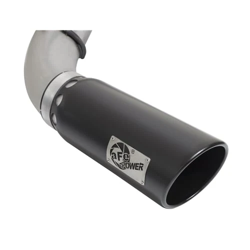 AFE Large Bore HD 5" Stainless Exhaust w/ Black Tip 16-19 Nissan Titan XD 5.0L Cummins - Image 4