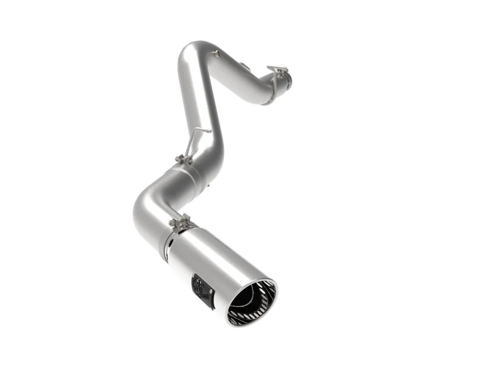 AFE Large Bore-HD 5" 409 Stainless Steel DPF-Back Single Exhaust 20-23 GM 6.6L Duramax