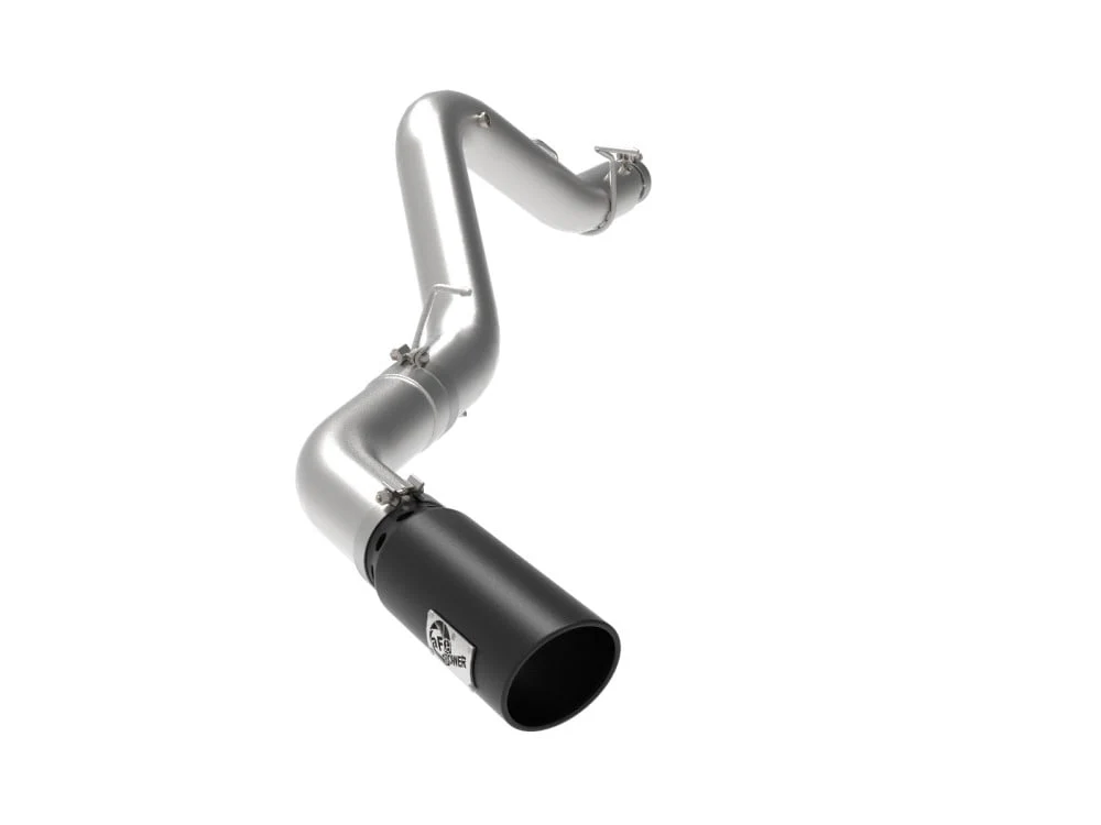 AFE Large Bore-HD 5" 409 Stainless Steel DPF-Back Single Exhaust 20-23 GM 6.6L Duramax - Image 3