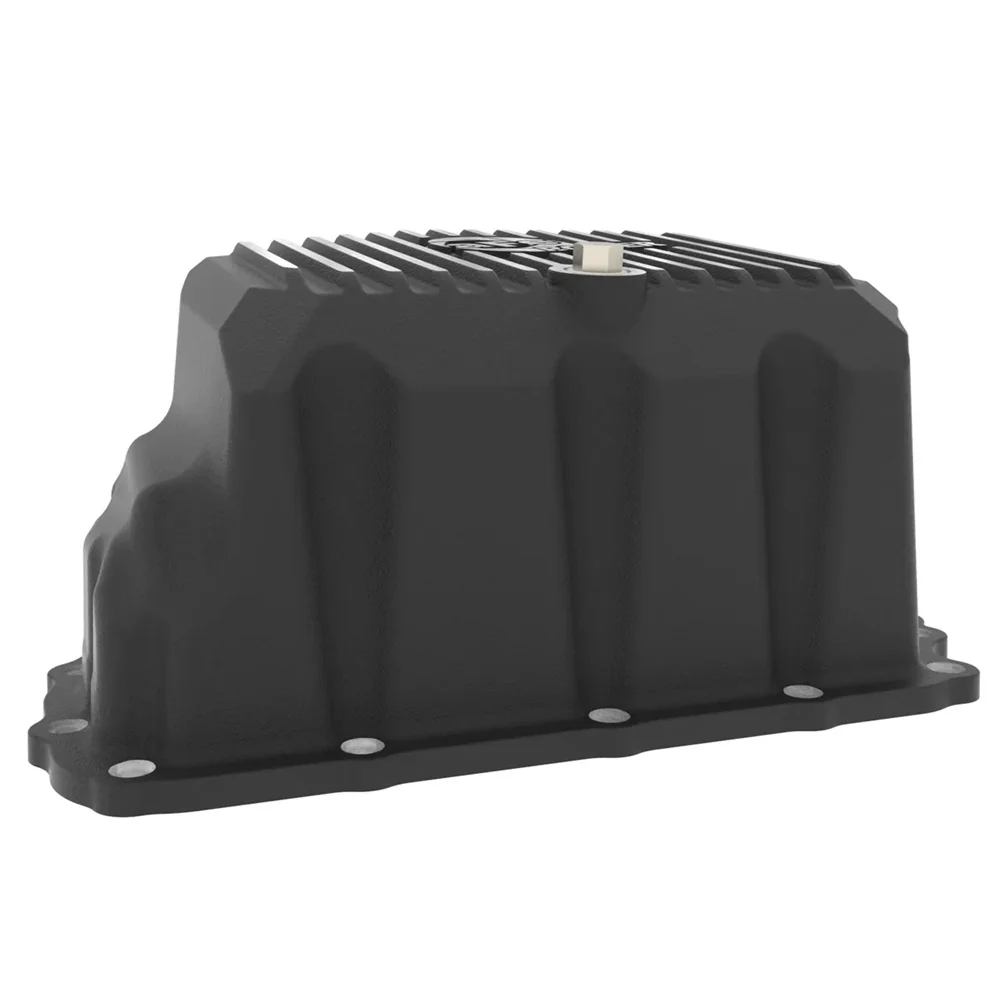 AFE Power Pro Series Engine Oil Pan Black With Machined Fins 17-19 GM 6.6L Duramax L5P - Image 5