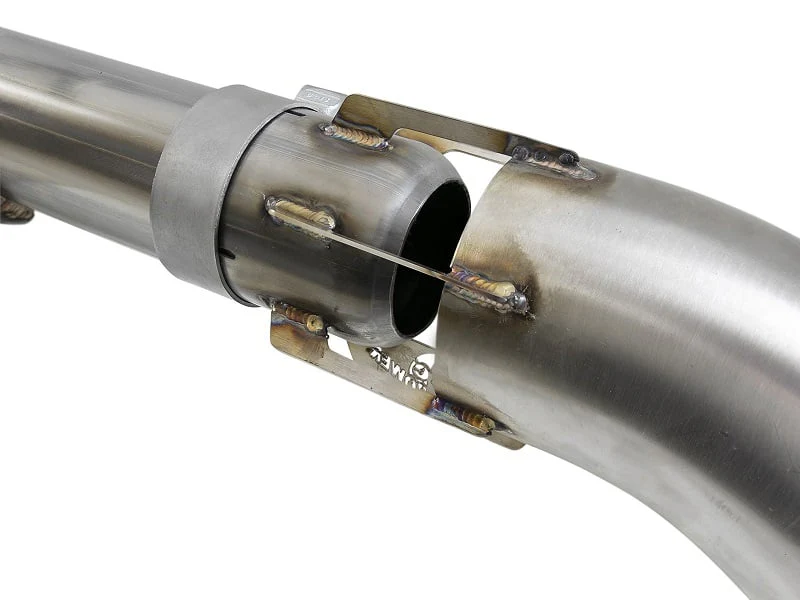 AFE Large Bore-HD 3" Stainless Steel Hi-Tuck DPF Back Exhaust System 16-22 Colorado 2.8L Duramax - Image 3