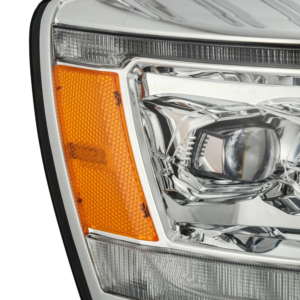 Alpharex NOVA-Series Chrome LED Projector Headlights 06-09 Ram 5.9L/6.7L Cummins - Image 2