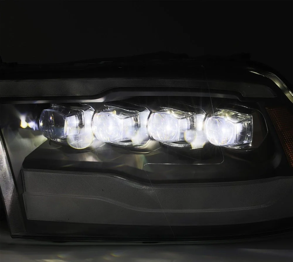Alpharex NOVA-Series Chrome LED Projector Headlights 10-18 Ram 6.7L Cummins - Image 3