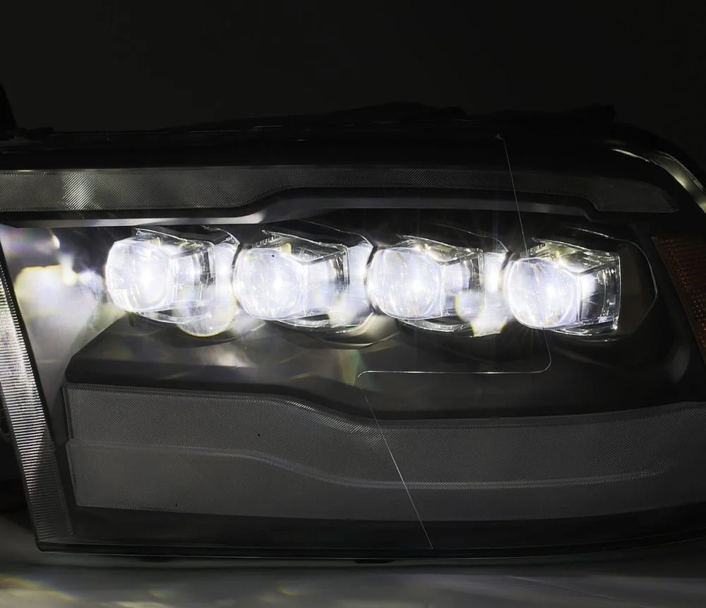 Alpharex NOVA-Series Chrome LED Projector Headlights 10-18 Ram 6.7L Cummins - Image 4