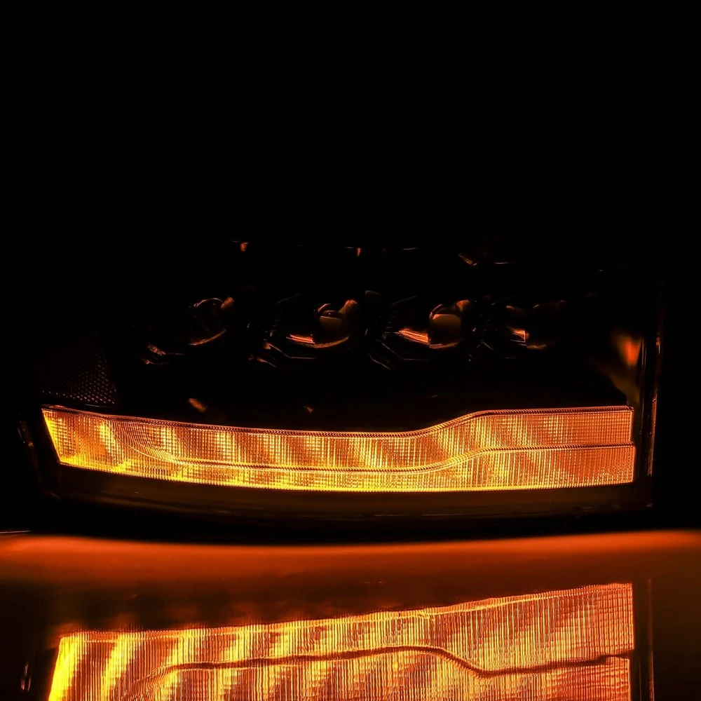Alpharex NOVA-Series Gloss Black LED Projector Headlights 06-09 Ram 5.9L/6.7L Cummins - Image 6