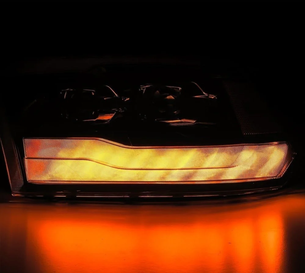Alpharex LUXX-Series Alpha Black LED Projector Headlights 10-18 Ram 6.7L Cummins - Image 6