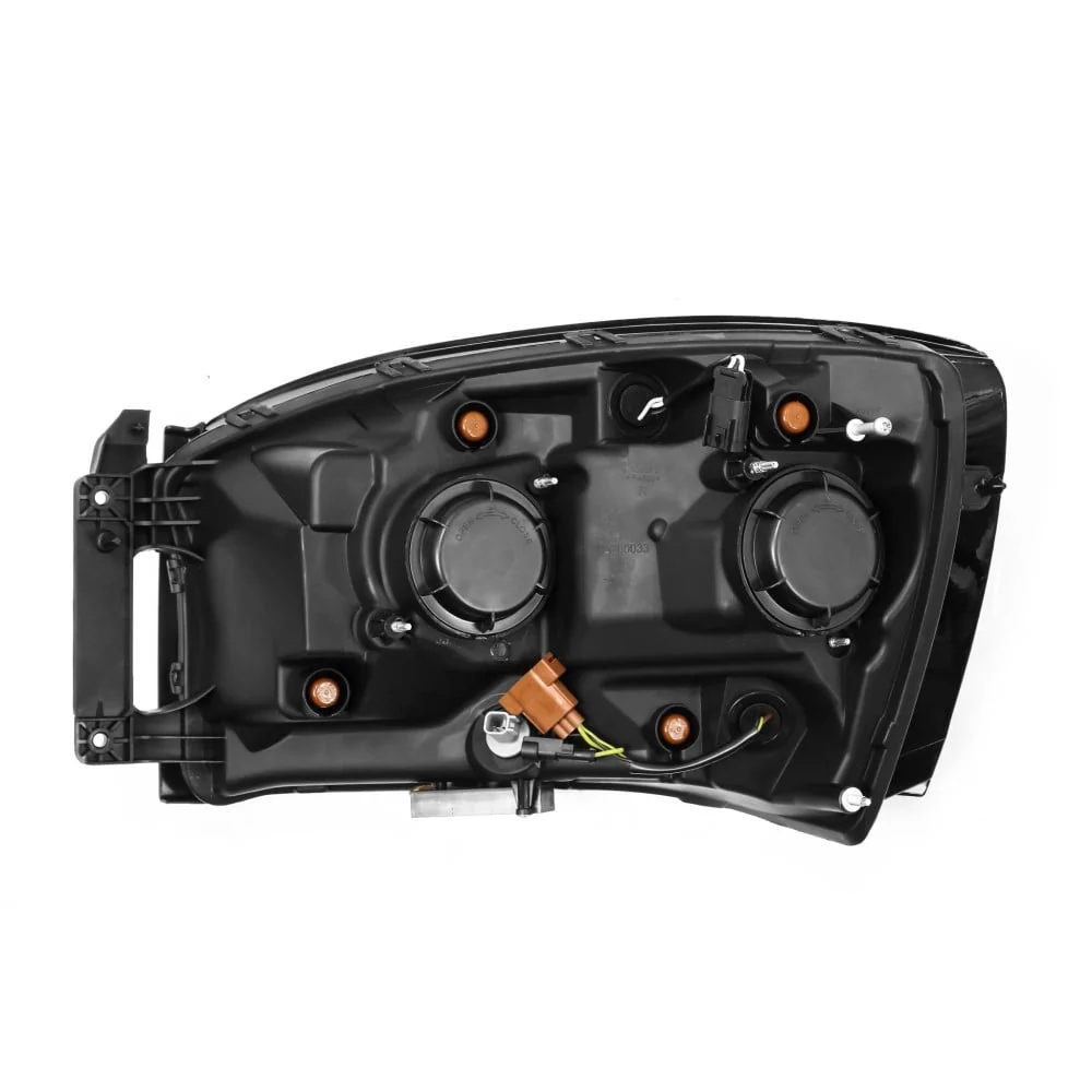 Alpharex NOVA-Series Matte Black LED Projector Headlights 06-09 Ram 5.9L/6.7L Cummins - Image 7