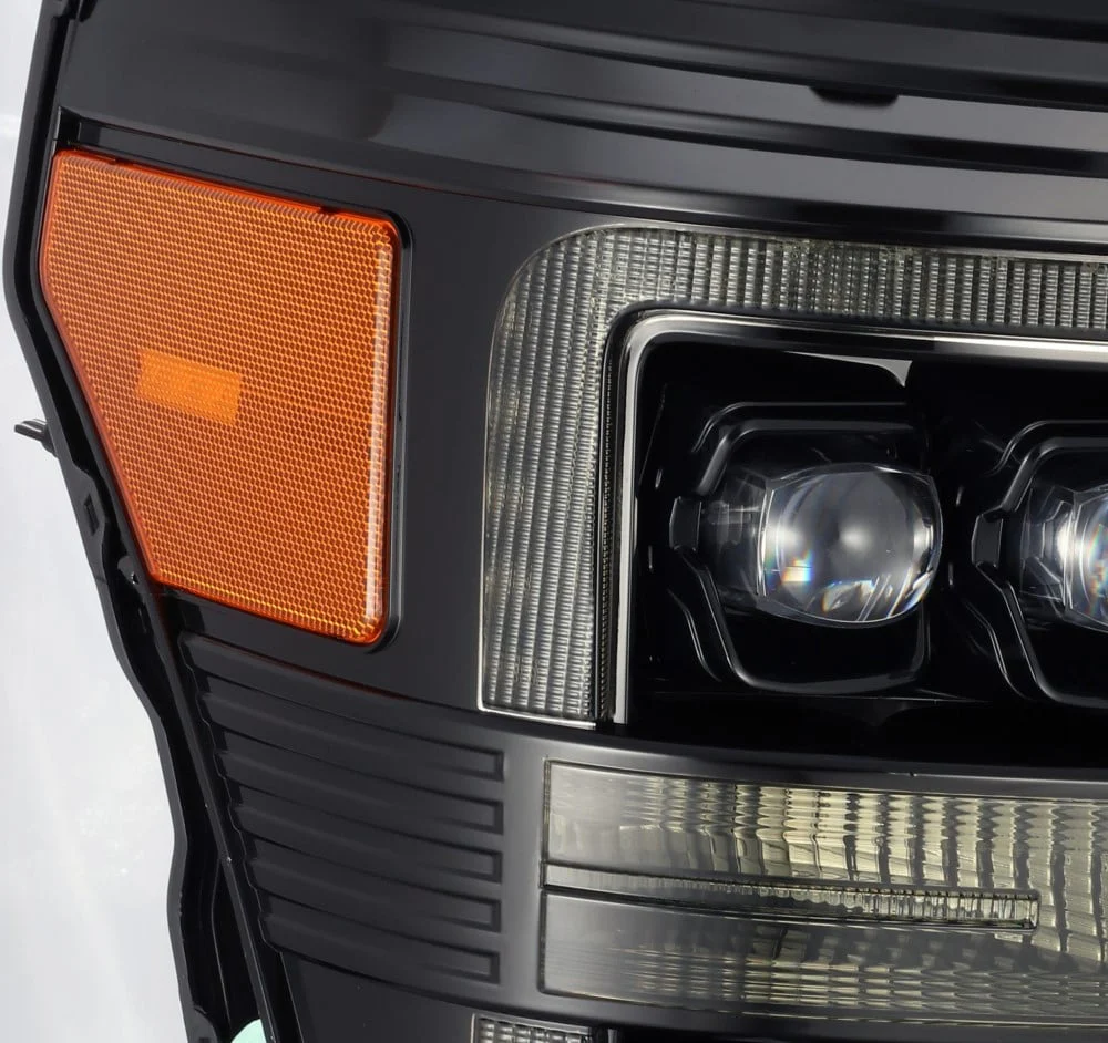 Alpharex NOVA-Series Alpha-Black LED Projector Headlights 11-16 Ford 6.7L Powerstroke - Image 2