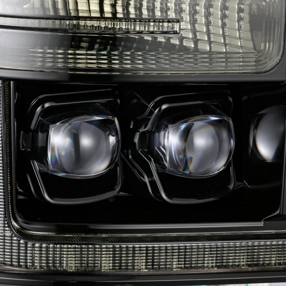 Alpharex NOVA-Series Alpha-Black LED Projector Headlights 11-16 Ford 6.7L Powerstroke - Image 3
