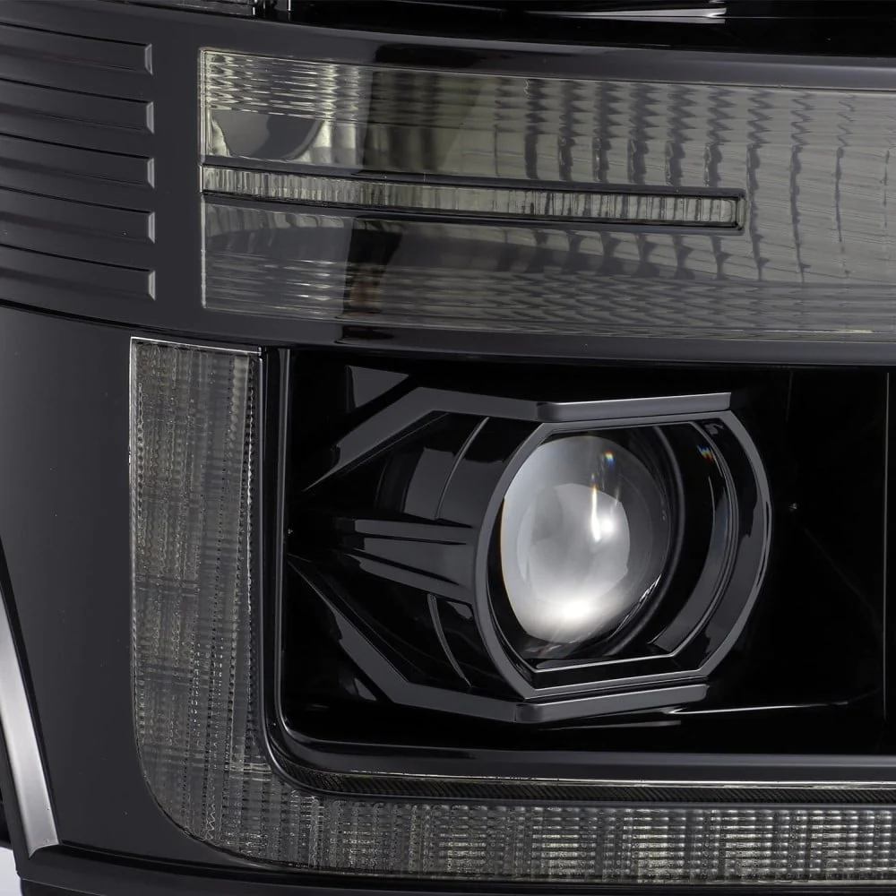 Alpharex PRO-Series Alpha-Black Projector Headlights 11-16 Ford 6.7L Powerstroke - Image 2
