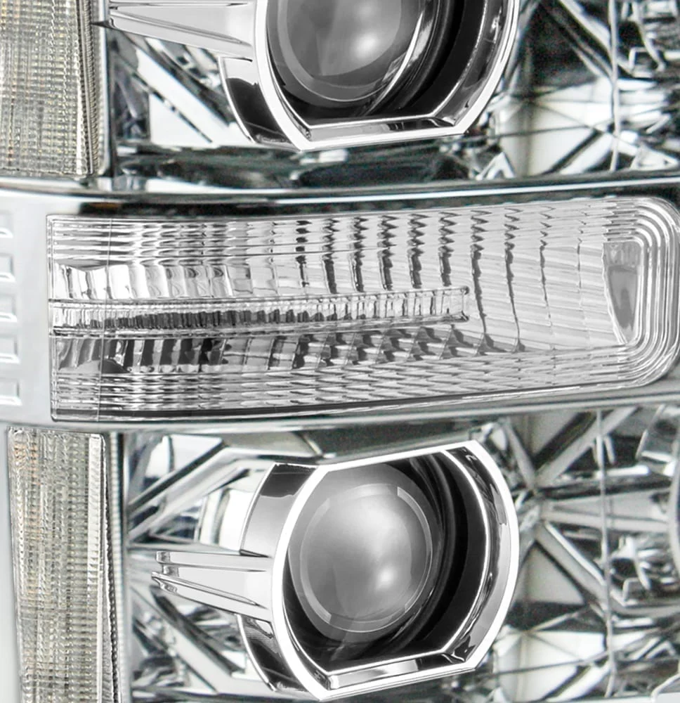 Alpharex PRO-Series Chrome Projector Headlights 11-16 Ford 6.7L Powerstroke - Image 3