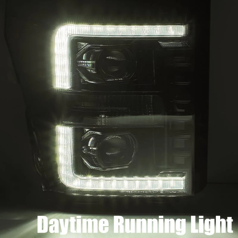 Alpharex PRO-Series Black Projector Headlights 11-16 Ford 6.7L Powerstroke - Image 7