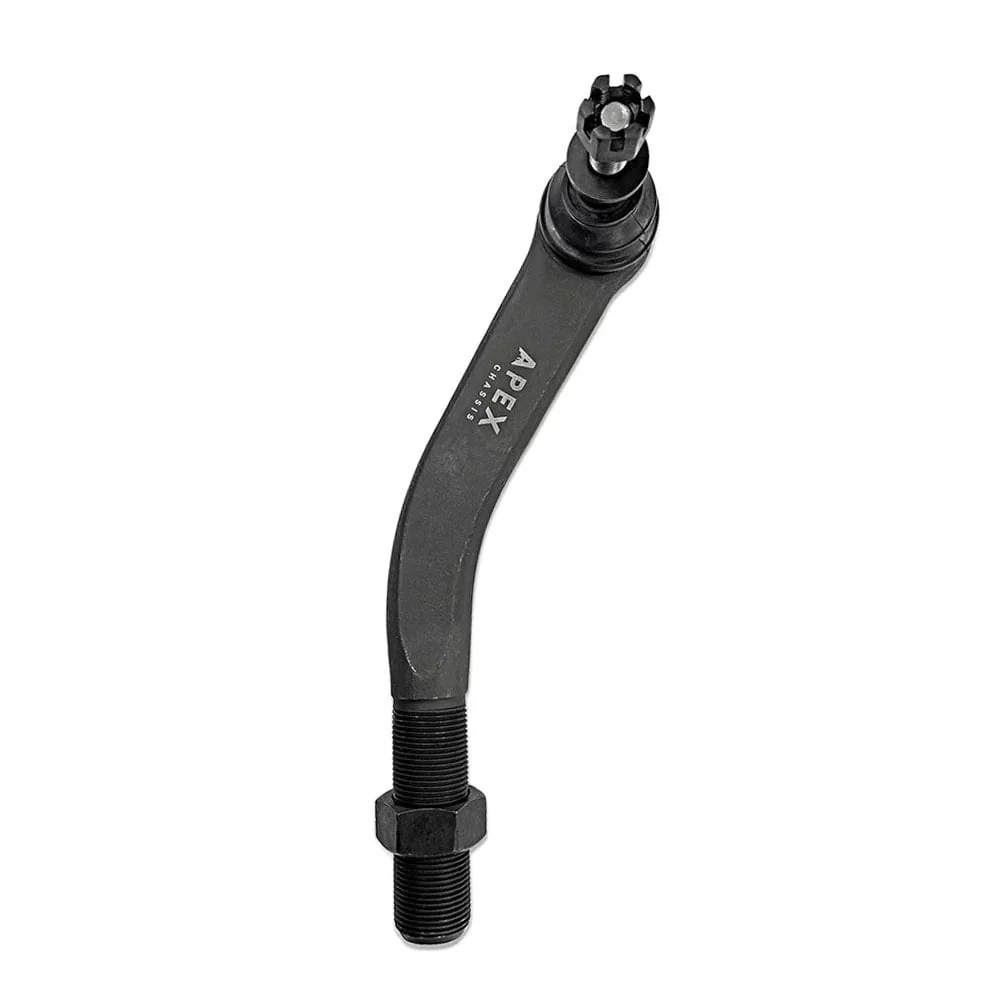 Apex Chassis 2.5 Ton Tie Rod and Drag Link Assembly - Black Aluminum 18-25 Jeep Wrangler JL / Gladiator JT - Image 5