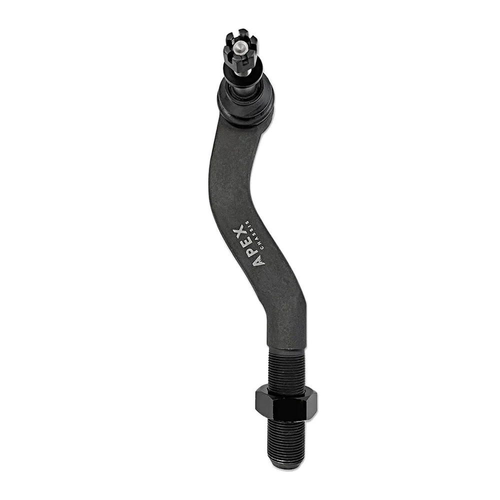 Apex Chassis 2.5 Ton Tie Rod and Drag Link Assembly - Black Aluminum 18-25 Jeep Wrangler JL / Gladiator JT - Image 7