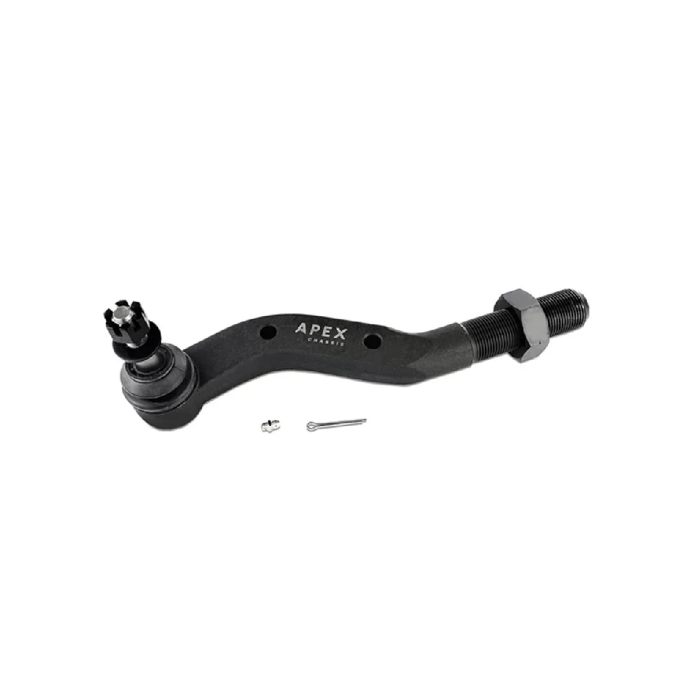 Apex Chassis KIT121 Black Aluminum Tie Rod Dana 44 18-23 Jeep Wrangler JL JT - Image 2