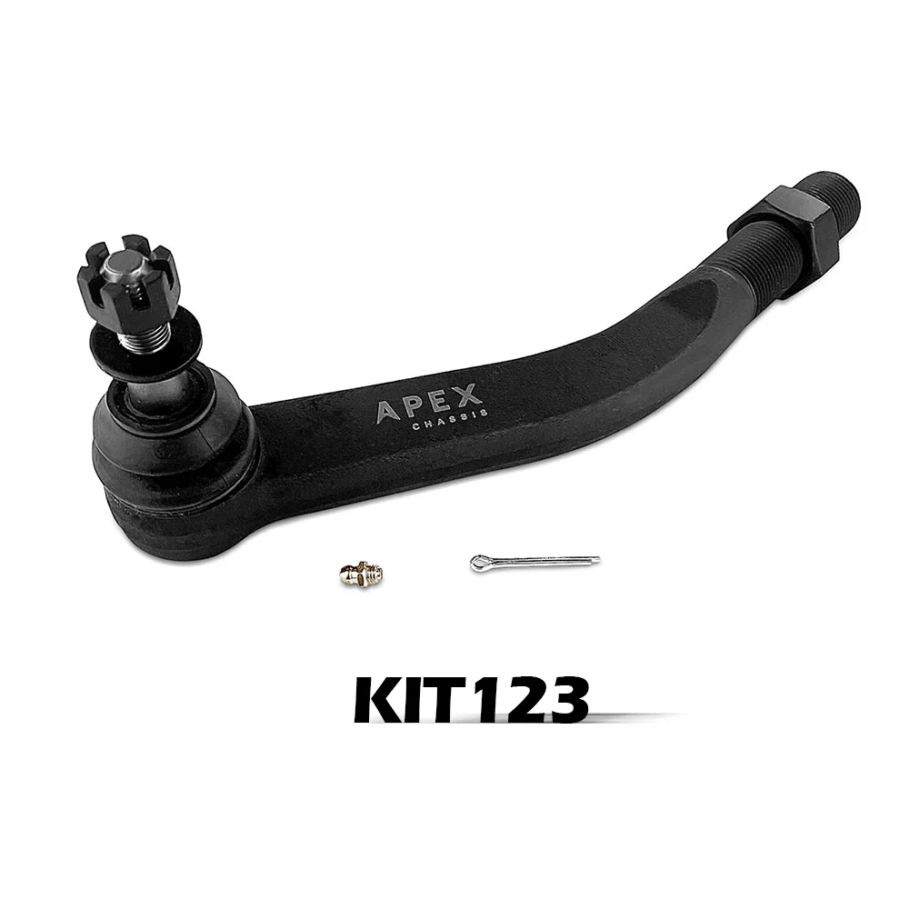Apex Chassis Black Aluminum Drag Link 18-23 Jeep Wrangler JL / JT - Image 4