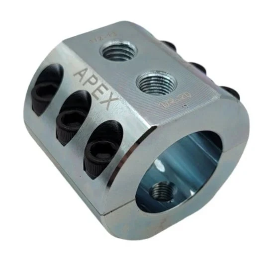 Apex Chassis Steering Stabilizer Clamp 18-23 Jeep Wrangler JL JT - Image 5