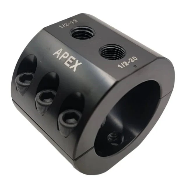 Apex Chassis Steering Stabilizer Clamp 18-23 Jeep Wrangler JL JT - Image 6