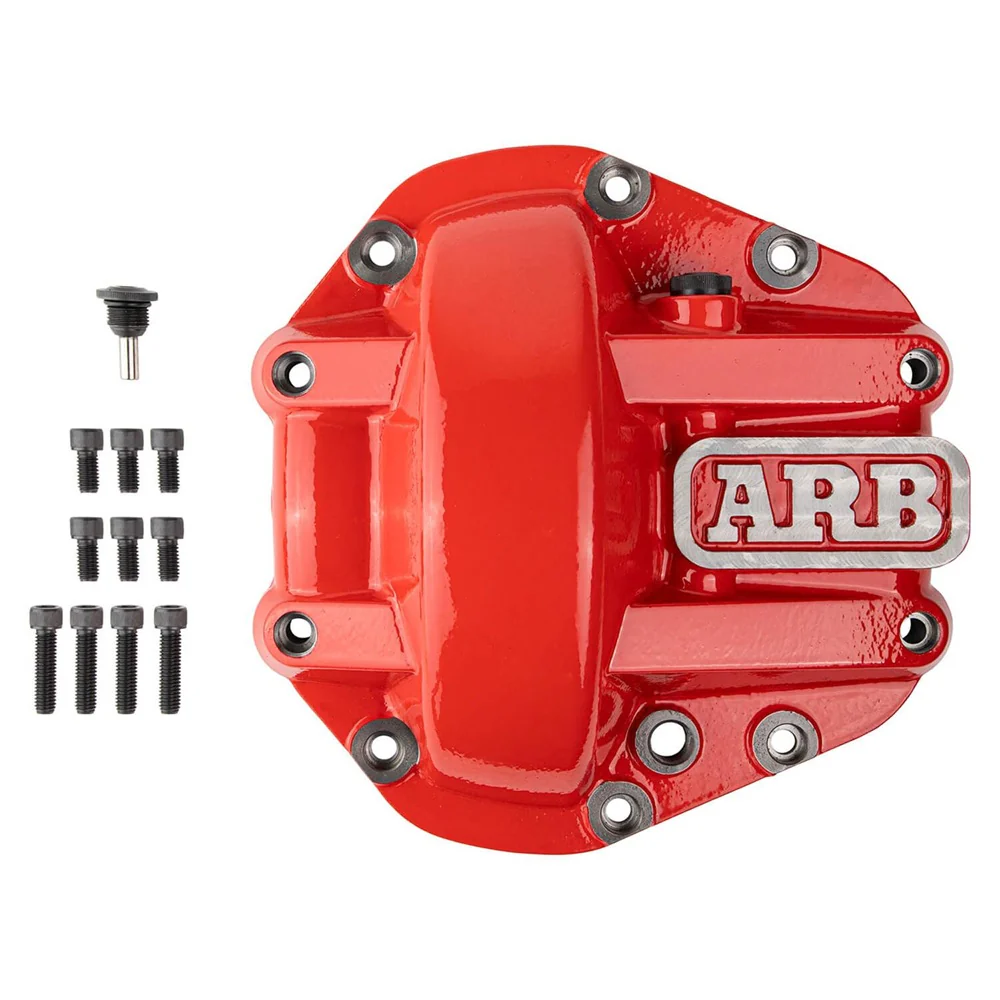 ARB Differential Cover for Dana 50/60/70 - Black/Red - Image 2