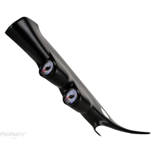 Auto Meter 2-Gauge Pillar Mount 2001-2007 6.6L GM Duramax 17106 17104 - Image 3