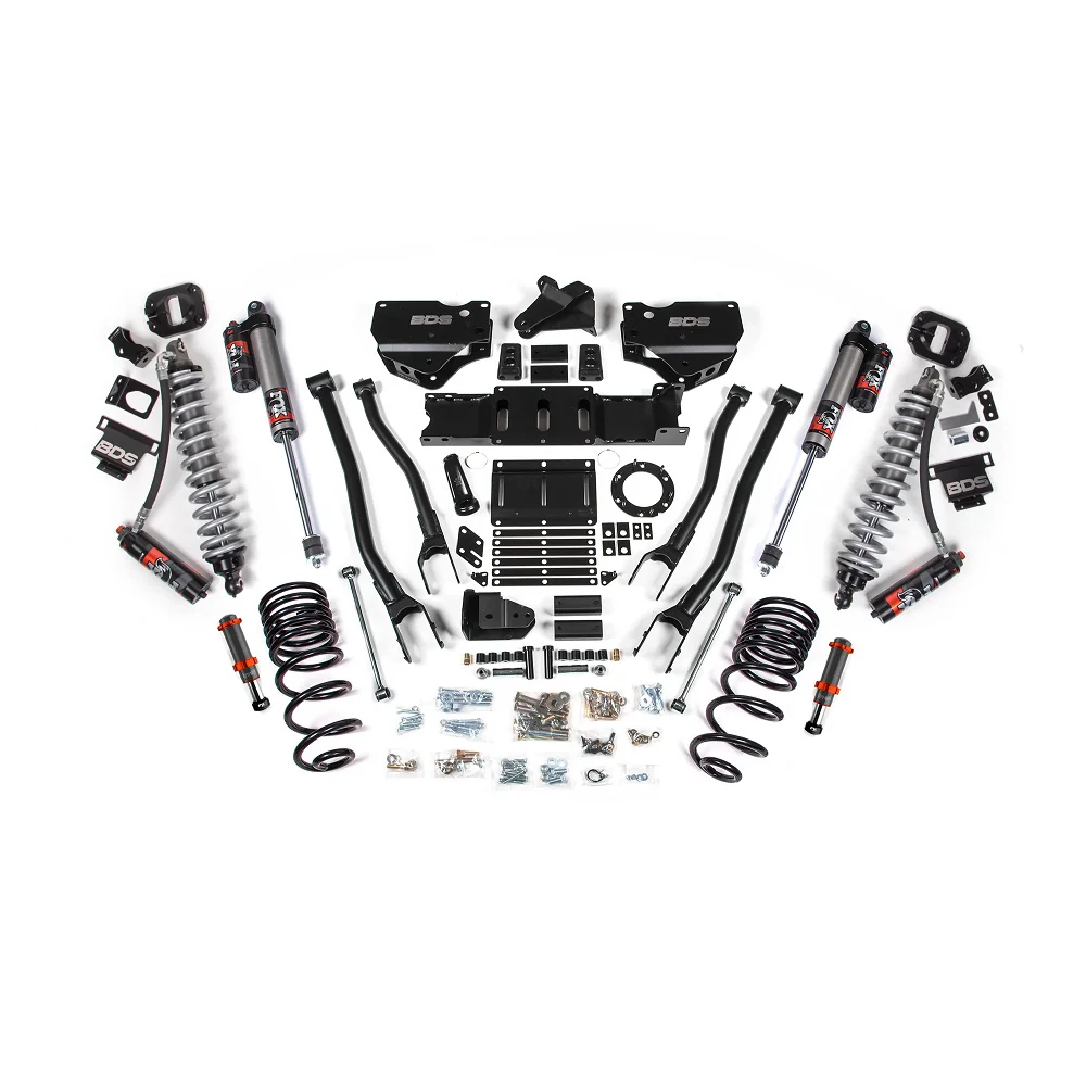 BDS Suspension 4" 4-Link Lift Kit FOX 2.5 Coil-Over Conversion Performance Elite 19-24 Ram 2500 - Image 2