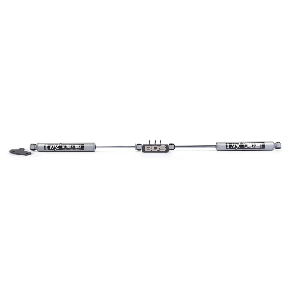 BDS Suspension Dual Steering Stabilizer Kit with NX2/FOX 2.0 Shocks 99-04 Ford SuperDuty
