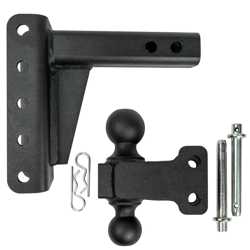 Bulletproof Hitch 2.0" Shank Medium Duty 4" Drop/Rise Hitch - Image 3