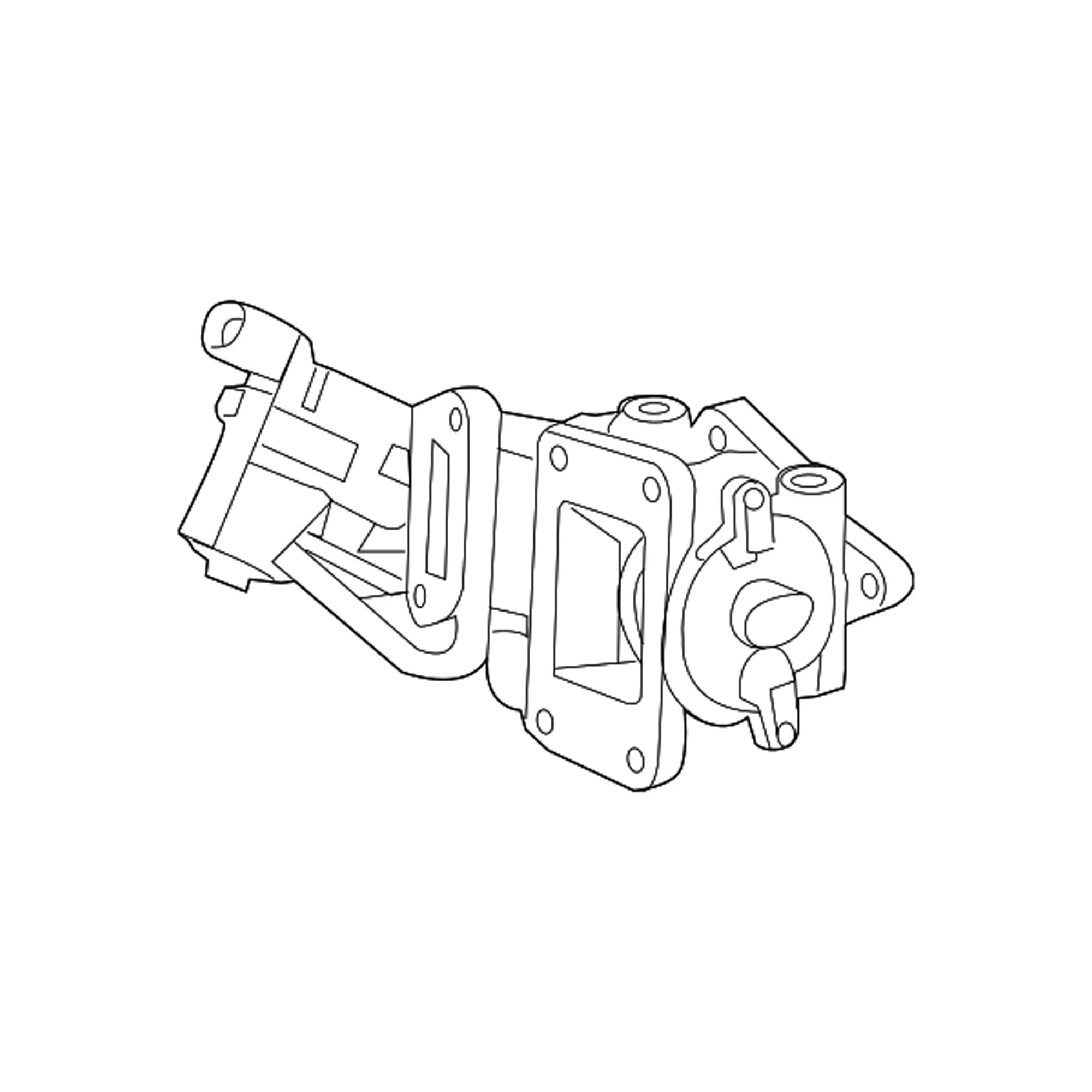 Factory OEM EGR Bypass Valve 11-13 6.6L LML GM Duramax - Image 2