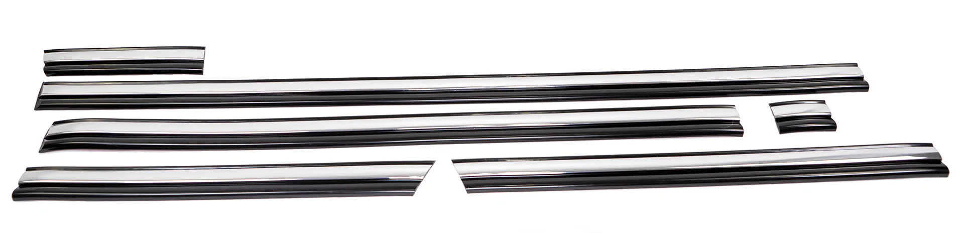Complete Performance Chrome Body Molding Set 92-97 Ford F-250/F-350 SuperDuty - Image 2