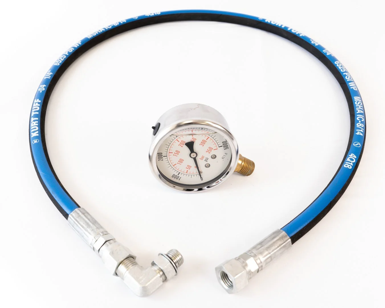Complete Performance Fuel Pressure Test Gauge 94-03 Ford F-250/F-350 SuperDuty