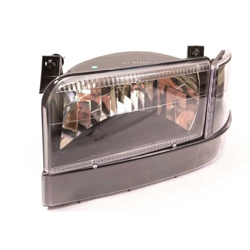 Complete Performance Six Piece Clear Black Headlight Kit 92-96 Ford - Image 2
