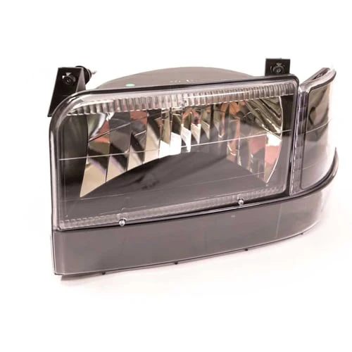 Complete Performance Six Piece Clear Black Headlight Kit 92-96 Ford - Image 5