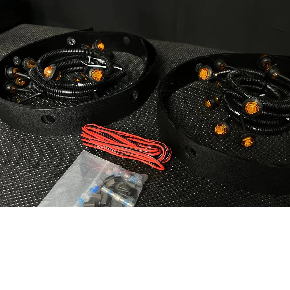 Customs Unlimited Rocker Running Light Kit 11-25 Ford 6.7L Powerstroke - Image 3