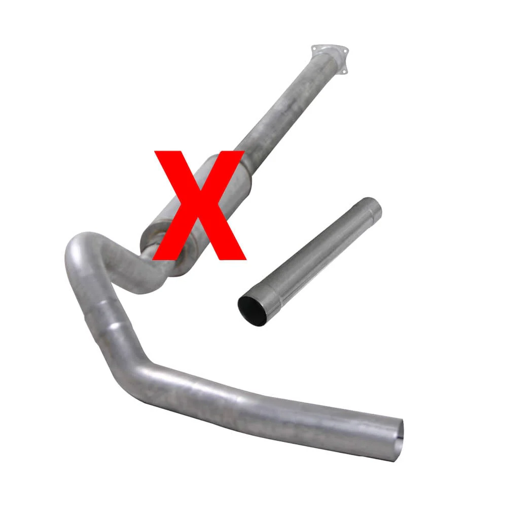 Diamond Eye 4" Aluminized Cat-Back Single 04.5-05 6.6L LLY Duramax K4110A - Image 5