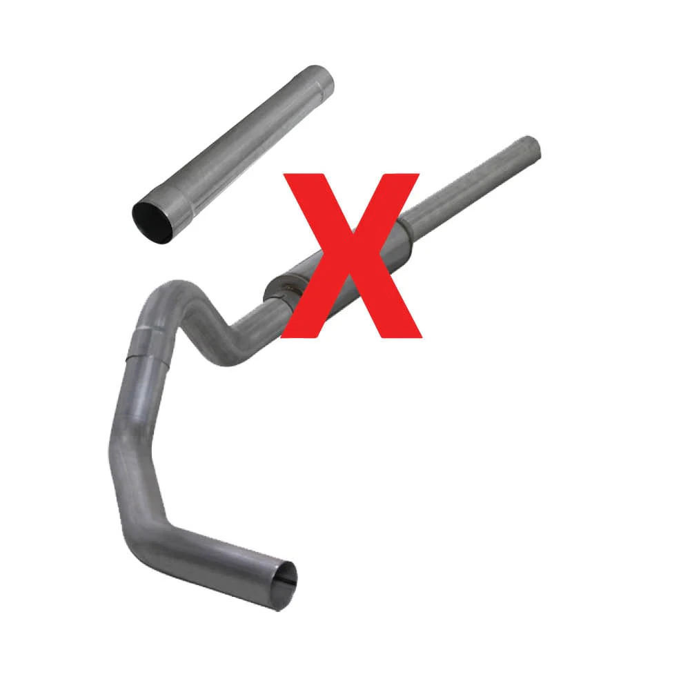 Diamond Eye 4" Stainless Steel Cat-Back Single Outlet Exhaust 04.5-07 Dodge 5.9L Cummins K4234S - Image 6