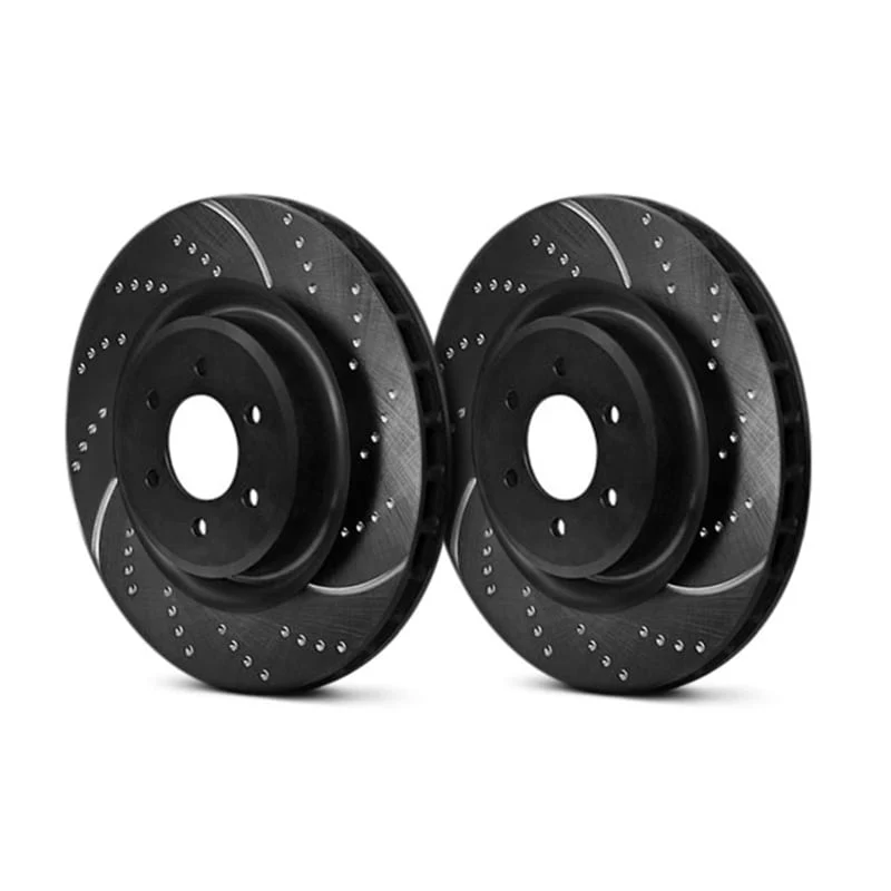 EBC Stage 8 Dimpled and Slotted Front Brake Rotor and Pad Kit 09-18 Ram HD - Image 2